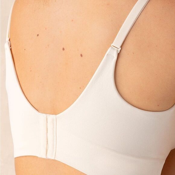 Truekind Supportive Comfort‎ Wireless Shaping Bra Beige Color NWT in packaging - Picture 3 of 6